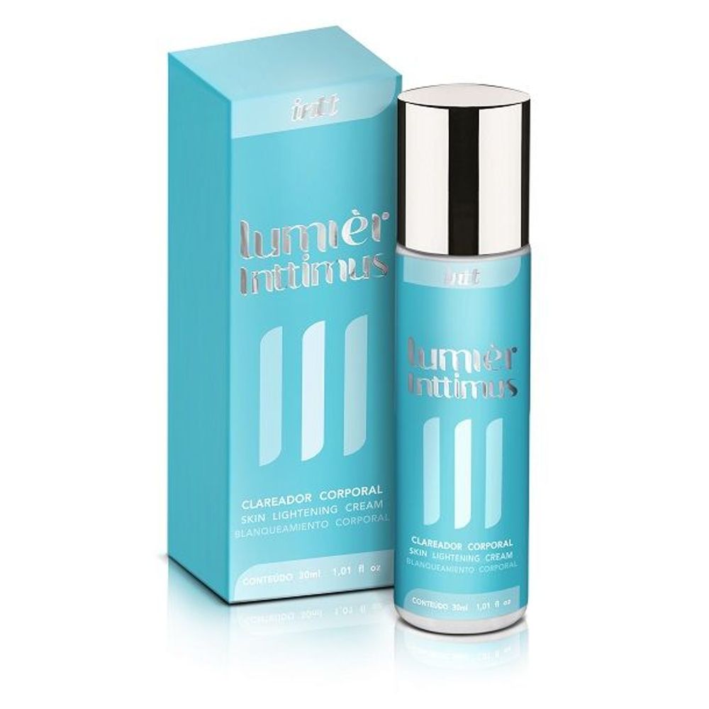 Clareador para Virilha, Axila, Rosto e Ânus Lumiér Inttimus 30ml